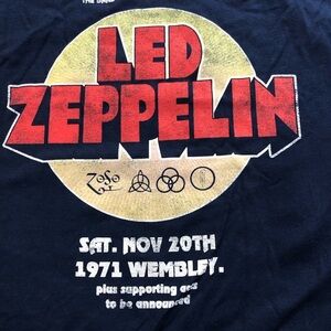 Led Zeppelin Graphic T-Shirt Retro NWT Unisex